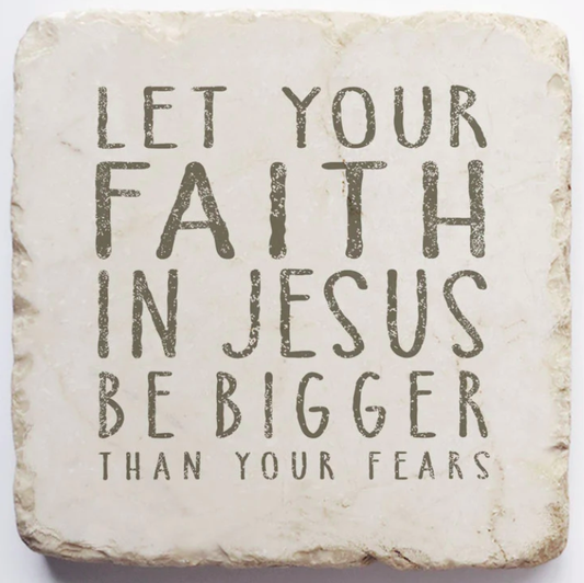 Stone - Faith in Jesus Large