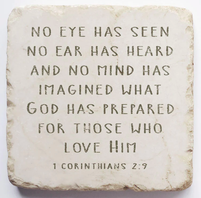 Stone - 1 Corinthians 2:9 Large